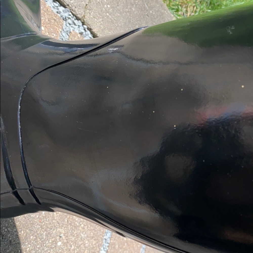 Hunter Original Tall Gloss Rain Boots: Black - Picture 8 of 9